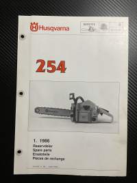 Husqvarna 254 reservdelar -esite. (1.86)