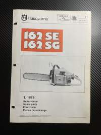 Husqvarna 162 SE / SG reservdelar -esite. (1.79)