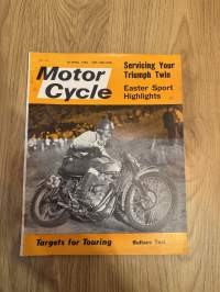 The Motor Cycle 18.4..1963 - english motorcycle magazine / englantilainen moottoripyörälehti