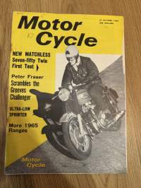 The Motor Cycle 29.10.1964 - english motorcycle magazine / englantilainen moottoripyörälehti