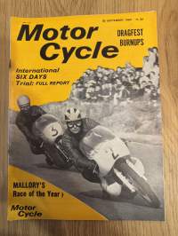 The Motor Cycle 30.9.1965 - english motorcycle magazine / englantilainen moottoripyörälehti
