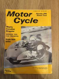 The Motor Cycle 25.3.1965 - english motorcycle magazine / englantilainen moottoripyörälehti