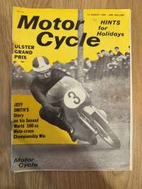 The Motor Cycle 12.8.1965 - english motorcycle magazine / englantilainen moottoripyörälehti