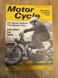 The Motor Cycle 14.1.1965 - english motorcycle magazine / englantilainen moottoripyörälehti