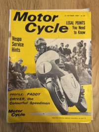 The Motor Cycle 21.10.1965 - english motorcycle magazine / englantilainen moottoripyörälehti