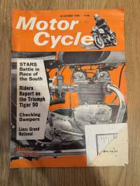 The Motor Cycle 13.10.1966 - english motorcycle magazine / englantilainen moottoripyörälehti