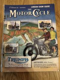 The Motor Cycle 10.11.1955 - english motorcycle magazine / englantilainen moottoripyörälehti