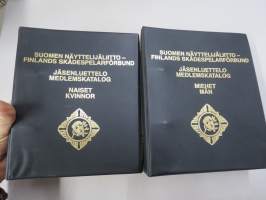 Suomen Näyttelijäliitto / Finlands Skådespelareförbund - jäsenluettelo / medlemskatalog Naiset / Kvinnor & Miehet / Män