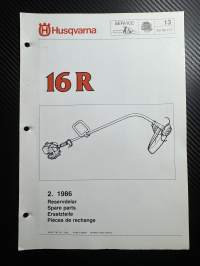 Husqvarna 16R trimmeri -varaosaluettelo