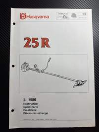 Husqvarna 25R trimmeri -varaosaluettelo