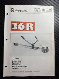 Husqvarna 36R trimmeri -varaosaluettelo