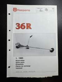 Husqvarna 36R trimmeri -varaosaluettelo