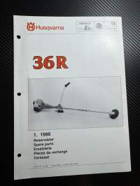 Husqvarna 36R trimmeri -varaosaluettelo