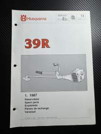 Husqvarna 39R trimmeri -varaosaluettelo