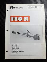 Husqvarna 140R trimmeri -varaosaluettelo