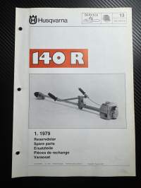 Husqvarna 140R trimmeri -varaosaluettelo