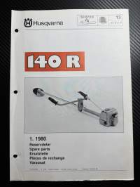 Husqvarna 140R trimmeri -varaosaluettelo