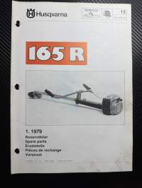 Husqvarna 165R trimmeri -varaosaluettelo