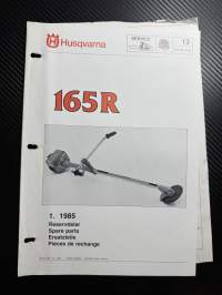 Husqvarna 165R trimmeri -varaosaluettelo