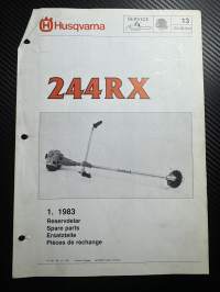 Husqvarna 244RX trimmeri -varaosaluettelo