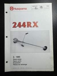 Husqvarna 244RX trimmeri -varaosaluettelo