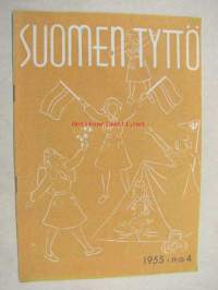 Suomen Tyttö 1955 nr 4 -partiolehti