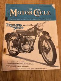 The Motor Cycle 1.3.1954 - english motorcycle magazine / englantilainen moottoripyörälehti