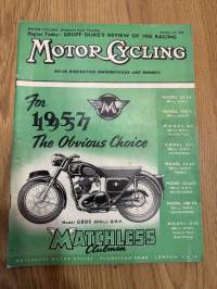 The Motor Cycle 25.10.1956 - english motorcycle magazine / englantilainen moottoripyörälehti