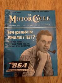 The Motor Cycle 25.10.1956 - english motorcycle magazine / englantilainen moottoripyörälehti