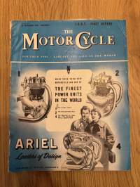 The Motor Cycle 20.9.1956 - english motorcycle magazine / englantilainen moottoripyörälehti