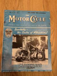 The Motor Cycle 17.5.1956 - english motorcycle magazine / englantilainen moottoripyörälehti