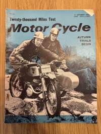 The Motor Cycle 11.10.1962 - english motorcycle magazine / englantilainen moottoripyörälehti