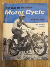 The Motor Cycle 24.10.1963 - english motorcycle magazine / englantilainen moottoripyörälehti