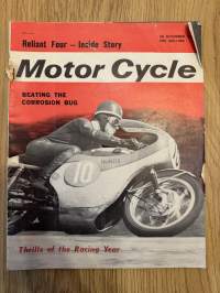The Motor Cycle 26.10.1963 - english motorcycle magazine / englantilainen moottoripyörälehti