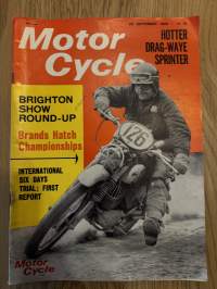 Motor Cycle 23.9.1965 - english motorcycle magazine / englantilainen moottoripyörälehti