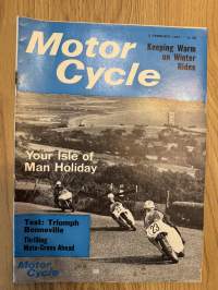 Motor Cycle 2.2.1967 - english motorcycle magazine / englantilainen moottoripyörälehti