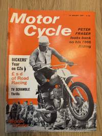 Motor Cycle 19.1.1967 - english motorcycle magazine / englantilainen moottoripyörälehti