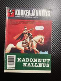 Korkeajännitys 1991 nr 14 Kadonnut kalleus