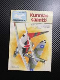 Ilmojen Korkeajännitys 1986 nr 9 Kunnian sääntö