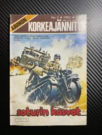 Aavikon Korkeajännitys 1982 nr 2 Soturin kasvot