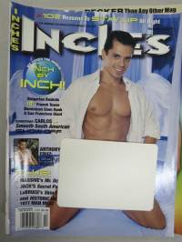 Inches 1999 nr 10 -gay-lehti / gay magazine / adult graphics magazine
