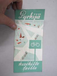 Pyrkijä kaikille teille -polkupyöräesite