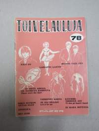 Toivelauluja 78 -popular songs
