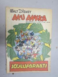 Aku Ankka 1957 nr 12C Jouluparaati -sarjakuvalehti