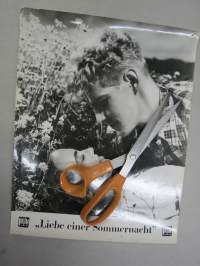 Liebe einer Sommernacht (Hilja maitotyttö) -elokuvan kaappikuva, saksankielinen