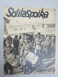 Sotilaspoika 1942 nr 4, Varokaa 