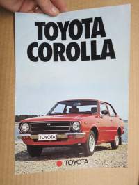 Toyota Corolla Coupe -myyntiesite /sales brochure