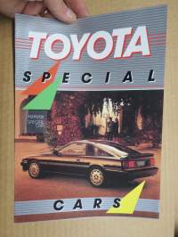 Toyota Special Cars -myyntiesite / sales brochure