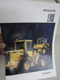 Volvo L50D, L70D hjullastare -myyntiesite, ruotsinkielinen