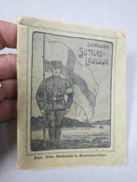 Suomalaisia sotilaslauluja I - lisätty painos 1918 - Otto Andersin -laulukirja